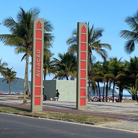 Praia Grande - Aviacao - Apto Estudio - 200 Mts Da Praia Exterior foto