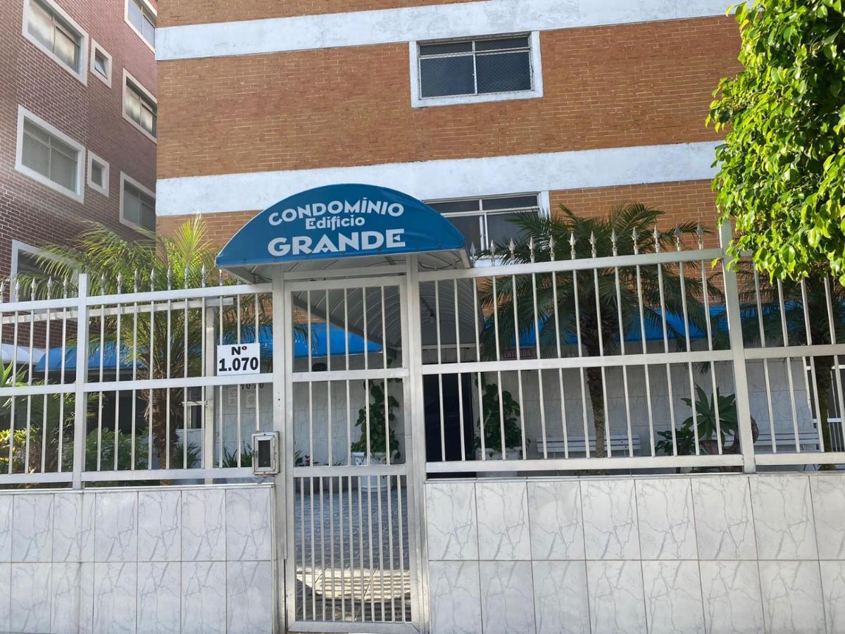 Praia Grande - Aviacao - Apto Estudio - 200 Mts Da Praia Exterior foto